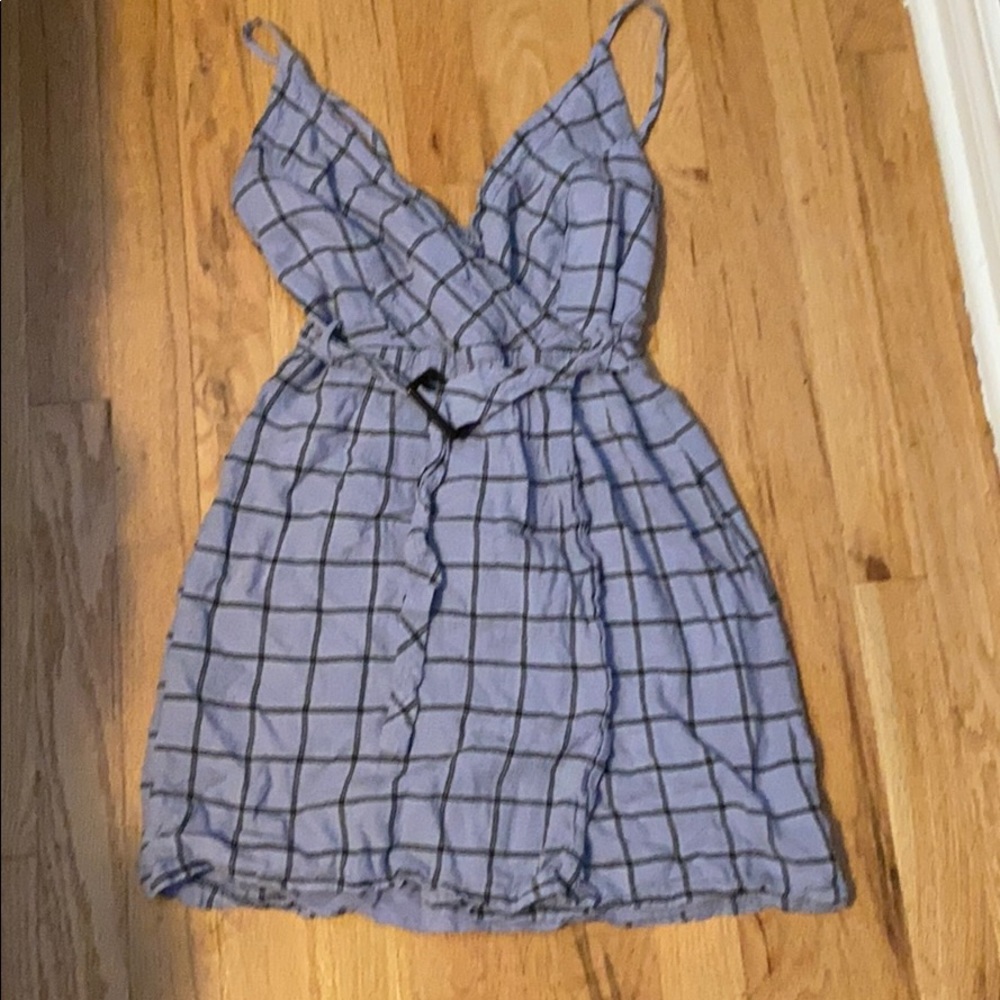 Urban outfitters purple and black summer dress